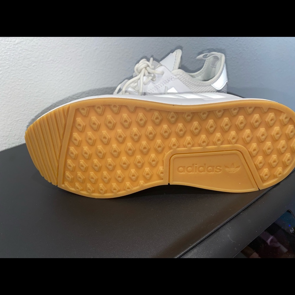 Adidas white tennis shoes